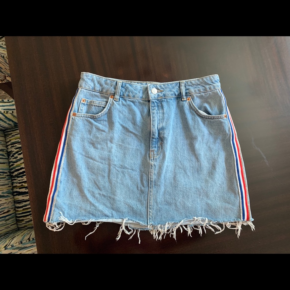 Topshop Denim Skirt
